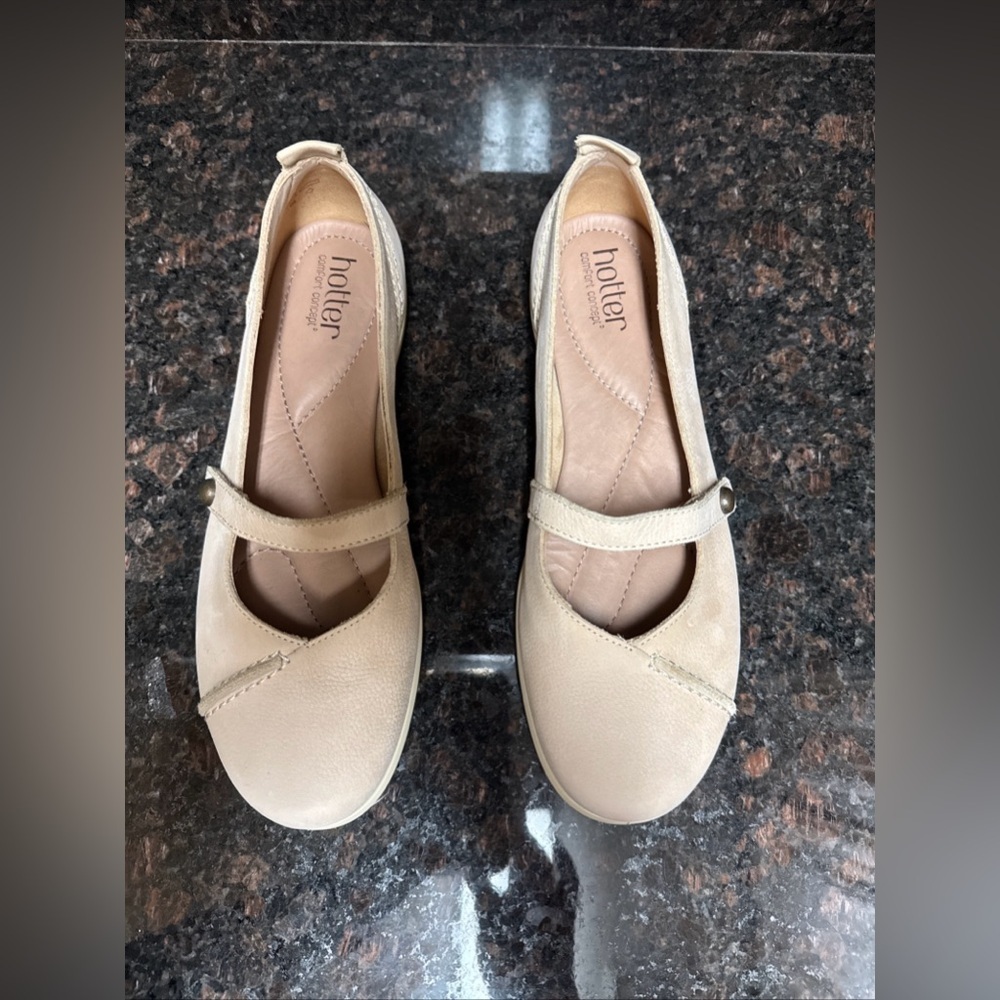 Hotter Comfort Concept Taupe Beige Soft